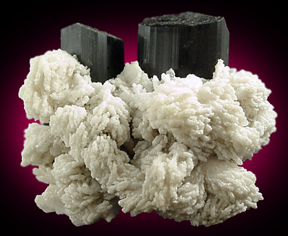 Schorl Tourmaline, Albite from Bulochi near Shengus, Skardu Road, Pakistan