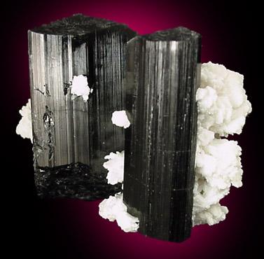 Schorl Tourmaline, Albite from Bulochi near Shengus, Skardu Road, Pakistan