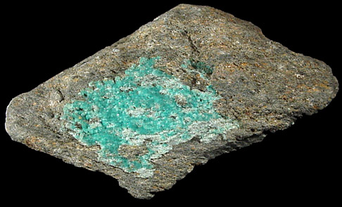 Turquoise Crystals from Bishop Mine, Lynch Station, Campbell County, Virginia