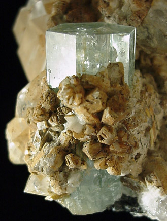 Beryl var. Aquamarine from Pech, Nuristan, Kunar, Afghanistan