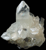 Apophyllite on Calcite from Jalgaon, Maharashtra, India