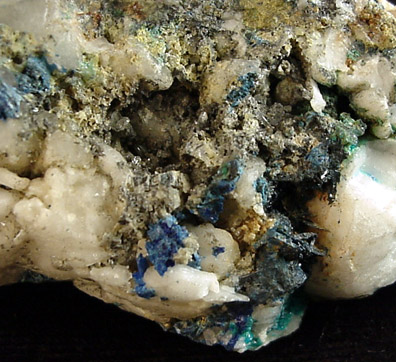 Caledonite from Darwin District, Inyo County, California