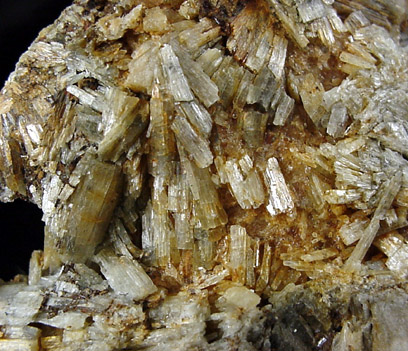 Kyanite and Tremolite from Judd's Bridge, Washington, Litchfield County, Connecticut