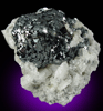 Ilmenite on Albite from Bagicha, near Skardu, Pakistan