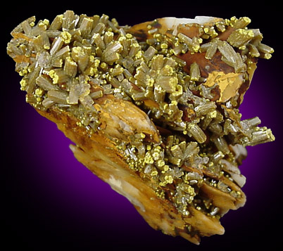 Pyromorphite from Mine La Farge, Coureges, Ussels, France