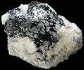 Ilmenite on Albite from Bagicha, near Skardu, Pakistan