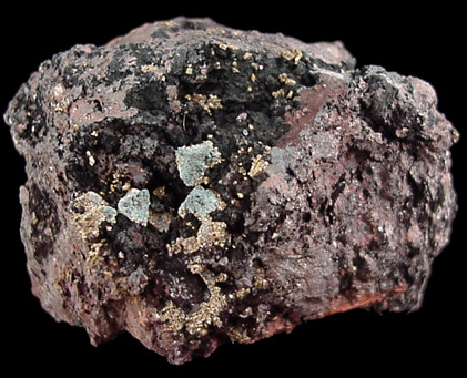 Copper pseudomorph after Cuprite from Bogolovsk, Siberia, Russia