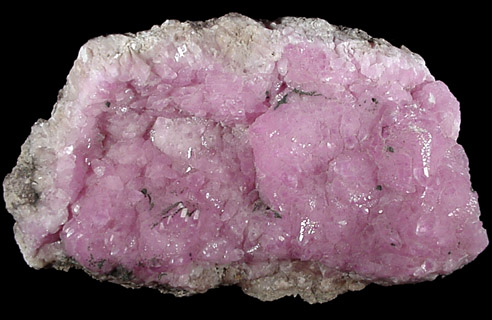 Calcite (Cobaltoan) from Mupine Mine, Kolwezi District, Katanga Copperbelt, Lualaba Province, Democratic Republic of the Congo