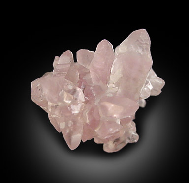 Quartz var. Rose Quartz from Alto da Pitorra, Laranjeiras, Galilia, Minas Gerais, Brazil