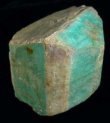 Microcline var. Amazonite from Pike Peak, El Paso County, Colorado