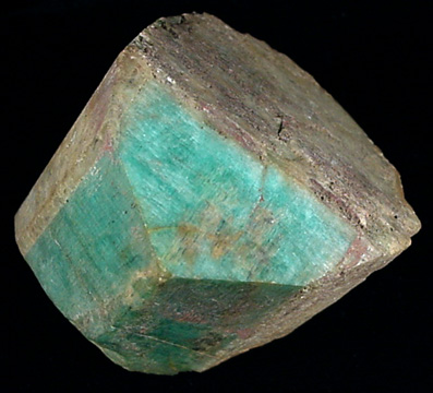 Microcline var. Amazonite from Pike Peak, El Paso County, Colorado