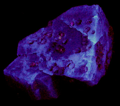 Fluorite with Quartz from Frazer's Hush Mine, Rookhope, Weardale, County Durham, England