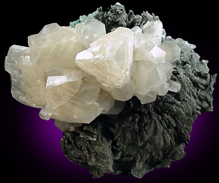 Calcite, Quartz, Chlorite from Irai, Rio Grande do Sul, Brazil