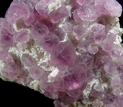 Fluorite on Quartz from Judith Lynn Claim, Grant County, New Mexico