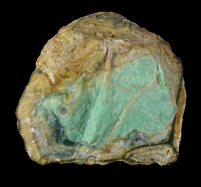 Variscite from Little Green Monster Variscite Mine, Clay Canyon, Fairfield, Utah