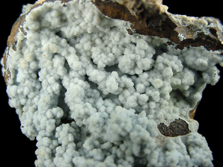 Chalcedony on Hematite from Fleetwood, Berks County, Pennsylvania