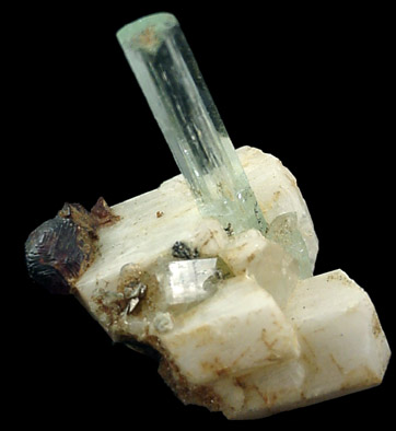 Beryl var. Aquamarine from Shigar Valley, Skardu District, Baltistan, Gilgit-Baltistan, Pakistan