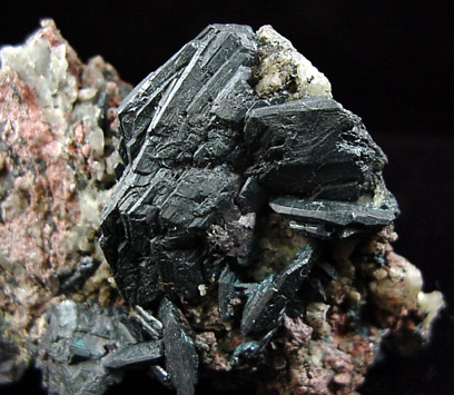 Chalcocite from Levant Mine, Cornwall, England