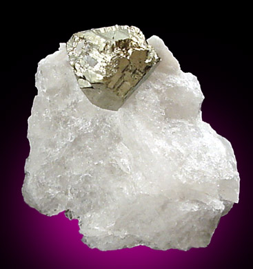 Pyrite from NE Mine Co., Adams, Berkshire County, Massachusetts