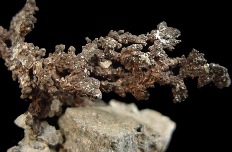 Copper from Ray Mine, Pinal County, Arizona