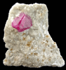 Corundum var. Ruby from Jegdalek, Sorobi District, Kabul Province, Afghanistan