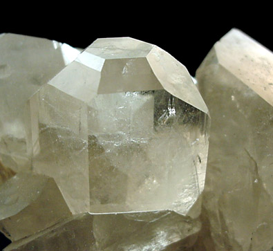 Topaz on Quartz from Dassu, Braldu Valley, Baltistan, Gilgit-Baltistan, Pakistan