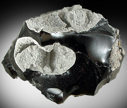 Fayalite in Obsidian from Little Lake, Inyo County, California
