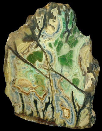 Variscite, Crandallite, Wardite from Little Green Monster Variscite Mine, Clay Canyon, Fairfield, Utah