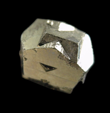 Pyrite var. Iron-Cross Twin from Wyoming Mine, Gilman County, Colorado