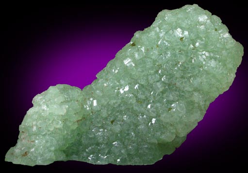 Prehnite pseudomorph after Anhydrite from Lane's Quarry, Westfield, Hampden County, Massachusetts