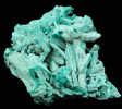 Chrysocolla pseudomorph after Gypsum or Azurite from Ray Mine, Mineral Creek District, Pinal County, Arizona