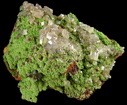 Conichalcite from Mina Ojuela, Mapimi, Durango, Mexico