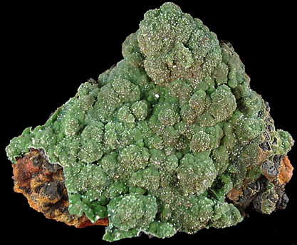 Conichalcite from Mina Ojuela, Mapimi, Durango, Mexico