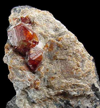 Chondrodite from Tilly Foster Iron Mine, near Brewster, Putnam County, New York