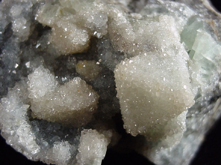 Fluorite with Quartz from Mutienitz, Bohemia, Czech Republic