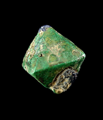 Malachite pseudomorph after Cuprite from Chessy-les-Mines, Rhne, 23 km NW of Lyon, Rhne-Alpes, France