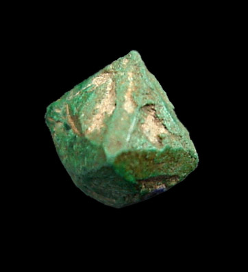 Malachite pseudomorph after Cuprite from Chessy-les-Mines, Rhône, 23 km NW of Lyon, Rhône-Alpes, France