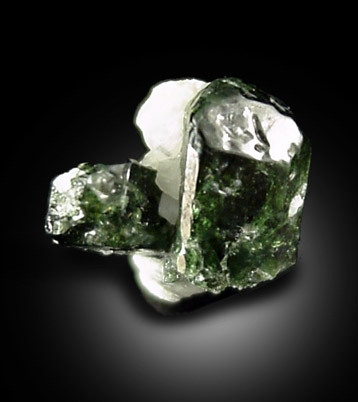 Diopside from Mulvaney property, Pitcairn, St. Lawrence County, New York