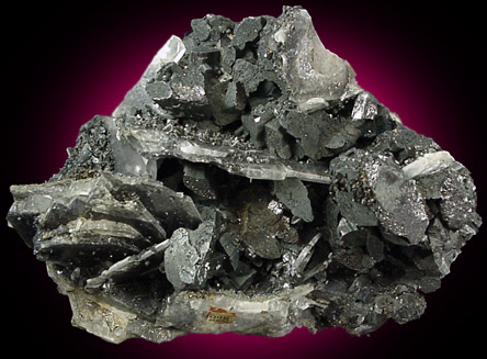 Enargite and Barite from Cerro de Pasco District, Pasco, Peru