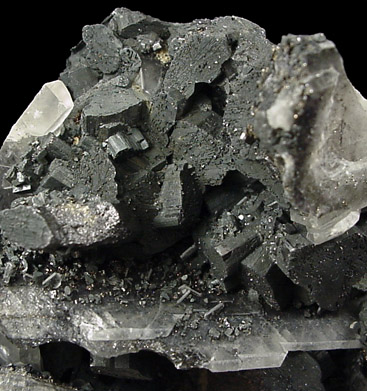 Enargite and Barite from Cerro de Pasco District, Pasco, Peru