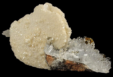 Calcite, Pyrite, Quartz from Cavnic Mine (Kapnikbanya), Maramures, Romania