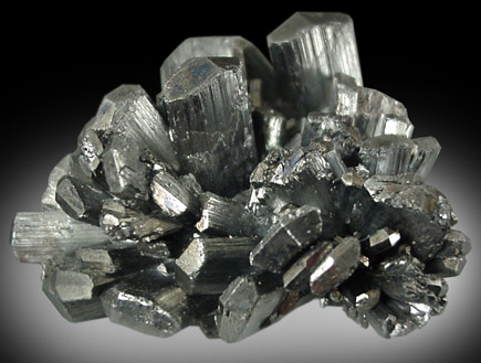 Stibnite from Baiutz, Maramures, Romania