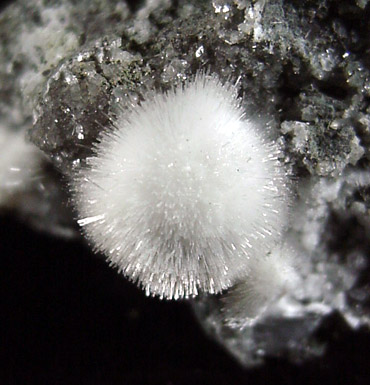 Natrolite from Millington Quarry, Bernards Township, Somerset County, New Jersey