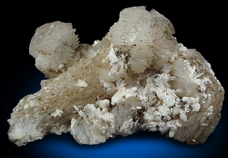 Thomsonite and Stilbite from Nizhnyaya Tunguska River, Krasnoyarskiy Kray, Russia