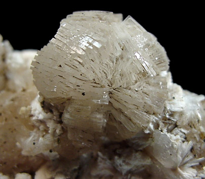 Thomsonite and Stilbite from Nizhnyaya Tunguska River, Krasnoyarskiy Kray, Russia