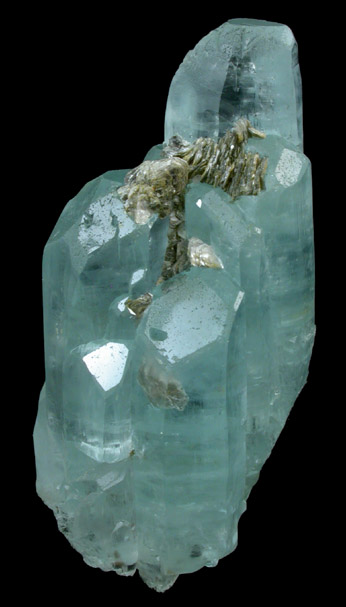 Beryl var. Aquamarine from Shigar Valley, Skardu District, Baltistan, Gilgit-Baltistan, Pakistan