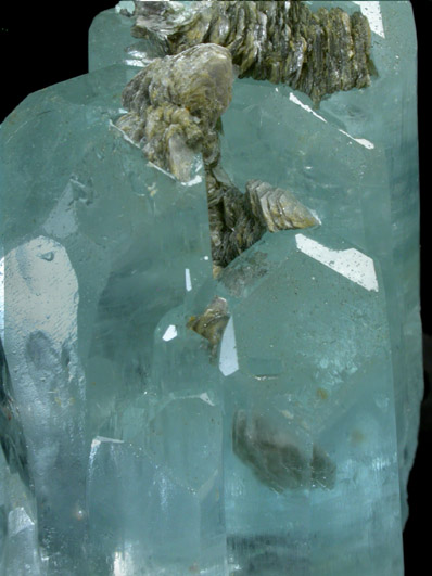 Beryl var. Aquamarine from Shigar Valley, Skardu District, Baltistan, Gilgit-Baltistan, Pakistan