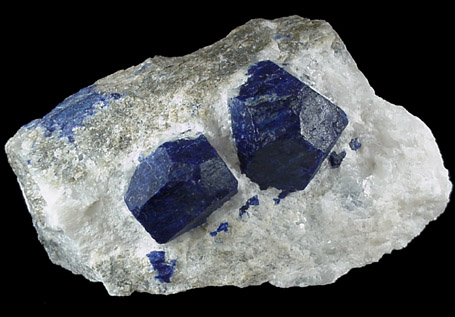 Lazurite var. Lapis Lazuli from Sar-e-Sang, Kokscha Valley, Badakshan, Afghanistan (Type Locality for Lazurite)