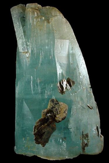 Beryl var. Aquamarine from Shigar Valley, Skardu District, Baltistan, Gilgit-Baltistan, Pakistan