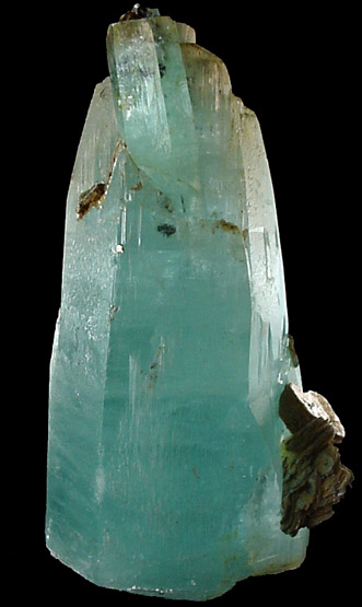 Beryl var. Aquamarine from Shigar Valley, Skardu District, Baltistan, Gilgit-Baltistan, Pakistan